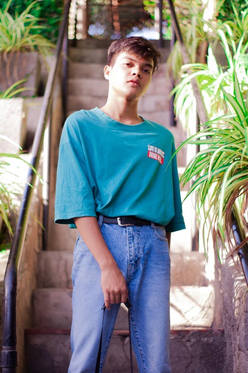 有关个性, 从下面, 低角度的免费素材图片