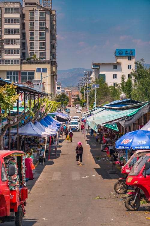 有关亚洲, 交换, 人行道的免费素材图片