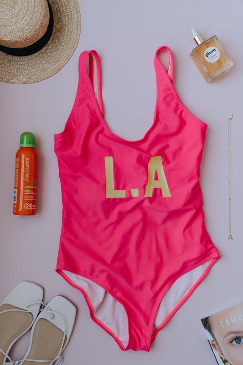 有关Flatlay, 垂直拍摄, 夏天的免费素材图片