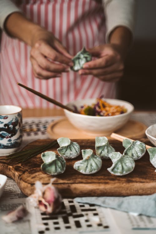 有关亚洲食品, 垂直拍摄, 小笼包的免费素材图片