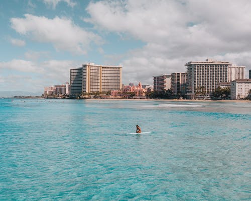 有关冲浪女孩, 冲浪摄影, 夏威夷的免费素材图片