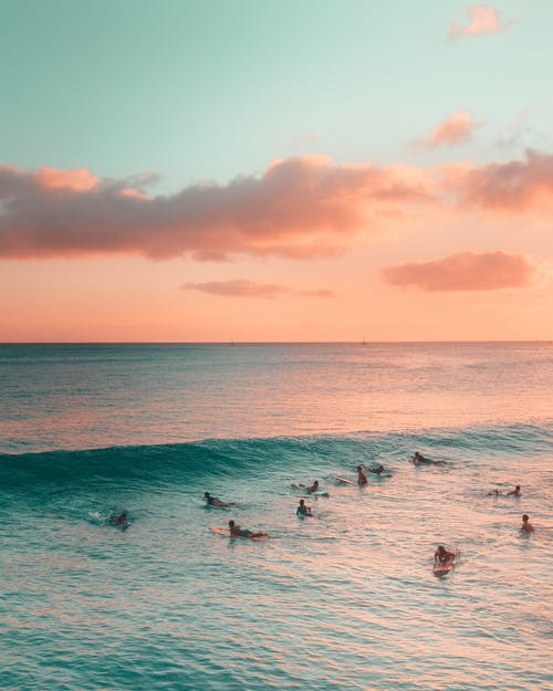 有关傍晚的太阳, 夏威夷, 天堂的免费素材图片
