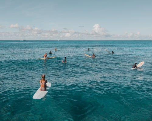 有关冲浪摄影, 地平线, 夏威夷的免费素材图片
