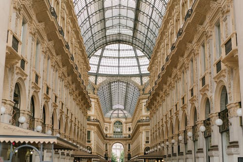 有关galleria vittorio emanuele ii, 中央, 从下面的免费素材图片