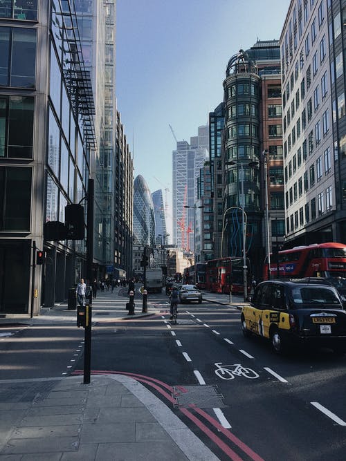 有关交通系统, 人行道, 伦敦市的免费素材图片