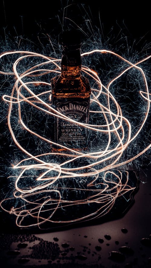 有关光迹, 威士忌, 杰克丹尼的免费素材图片