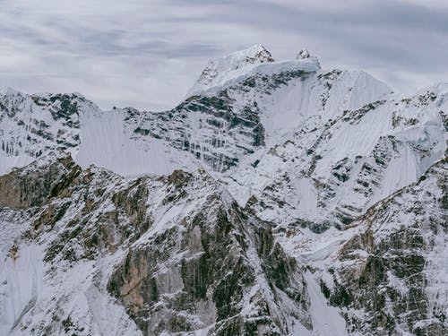 有关多云的天空, 大雪覆盖, 天性的免费素材图片