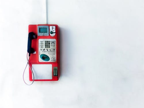 有关公共电话, 复古, 墙壁的免费素材图片
