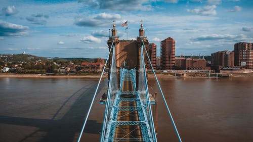 有关俄亥俄州, 古老的, 吊桥的免费素材图片