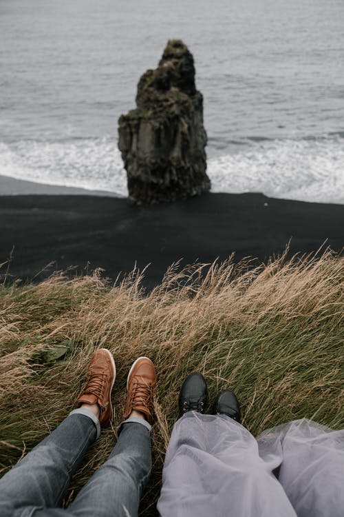 有关reynisfjara, vik, 一對的免费素材图片