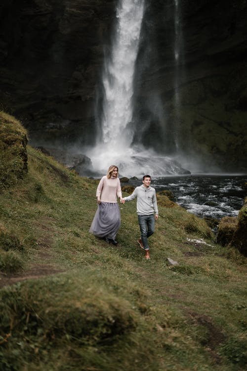 有关kvernufoss, 一对, 一起的免费素材图片