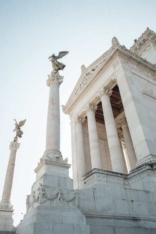 有关altare della patria, 从下面, 低角度的免费素材图片