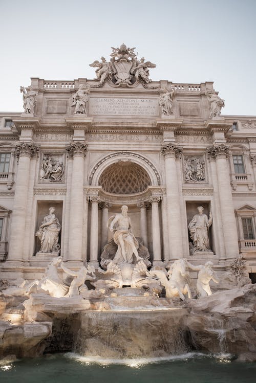 有关fontana di trevi, 上帝, 丰塔纳·特雷维的免费素材图片