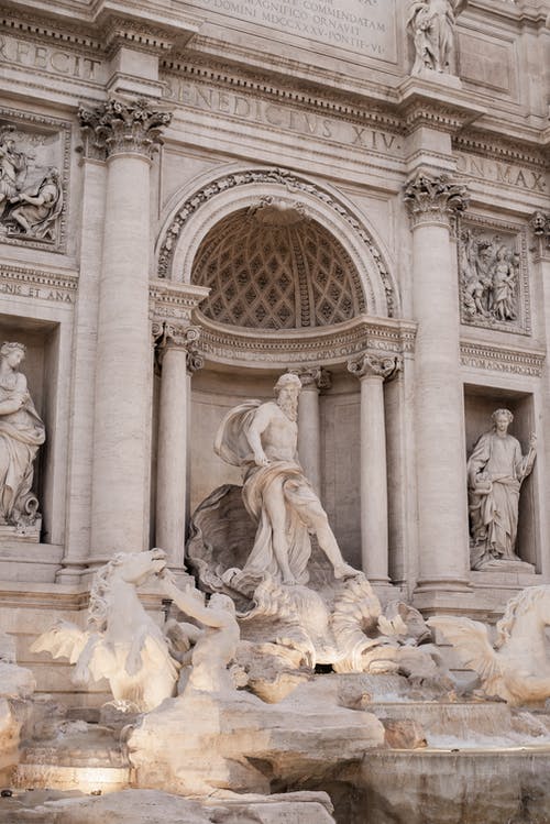 有关fontana di trevi, 上帝, 丰塔纳·特雷维的免费素材图片