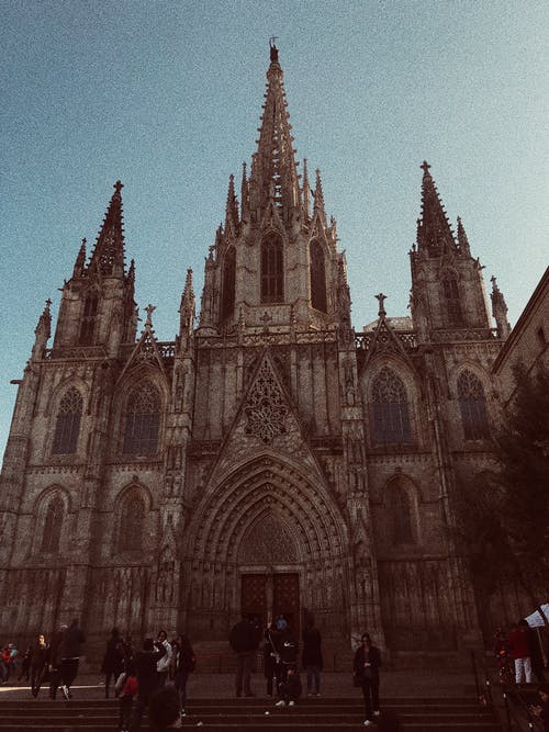 有关la sagrada familia, 低角度, 传统的免费素材图片