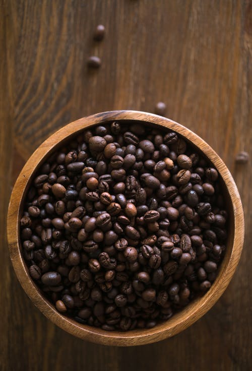 有关Flatlay, 俯视图, 咖啡豆的免费素材图片