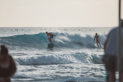 有关冲浪爱好者, 夏威夷, 招手的免费素材图片