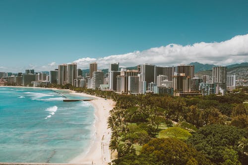 有关夏威夷, 天堂, 威基基的免费素材图片