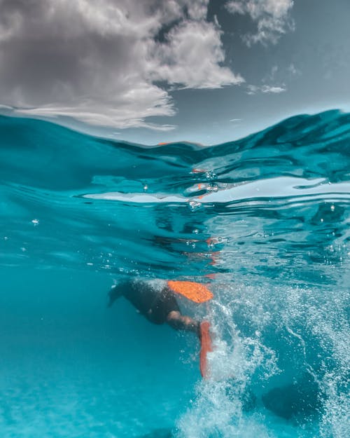 有关人们在水下游泳, 夏威夷, 水下摄影的免费素材图片