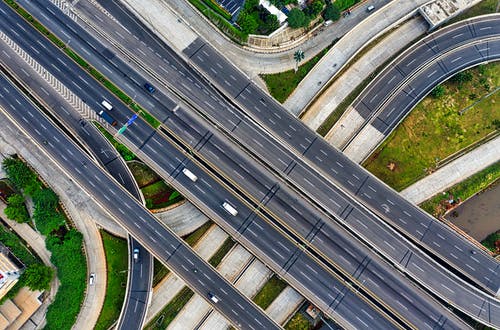 有关旅行, 汽車, 無人機攝影的免费素材图片