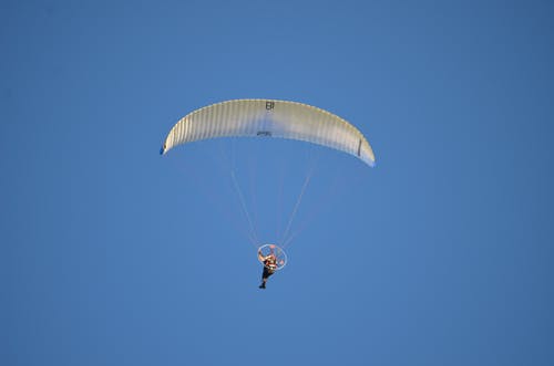 有关不亦乐乎, 极限运动, 滑翔伞的免费素材图片