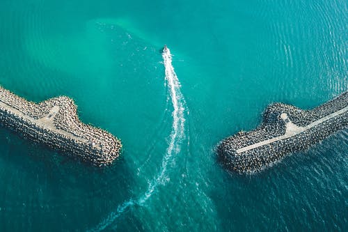 鸟瞰海洋 · 免费素材图片