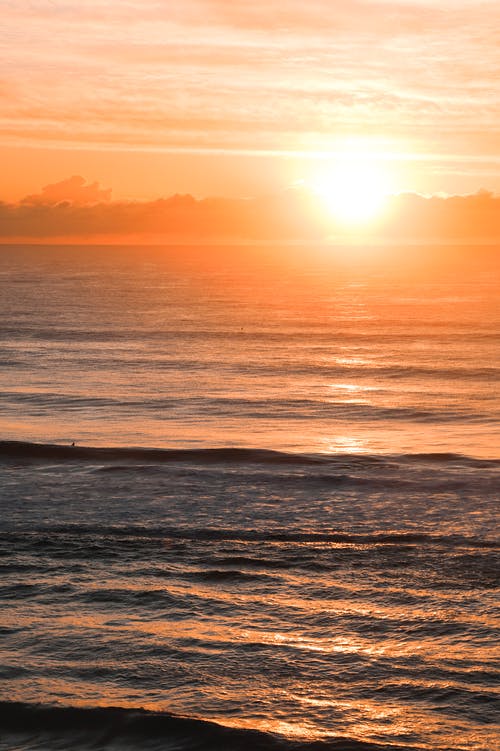 有关地平線, 垂直拍摄, 太陽的免费素材图片