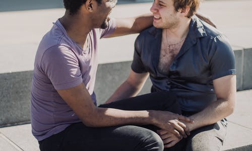 有关一对, 人们微笑, 同志的免费素材图片