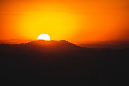 有关剪影, 太阳, 户外的免费素材图片