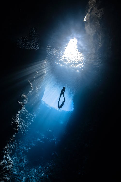 水下潜水员 · 免费素材图片
