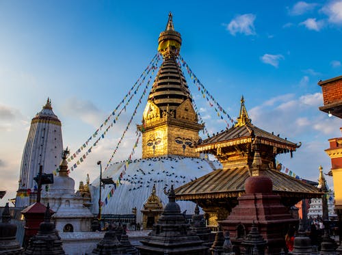 有关4k 桌面, swayambhu, 佛塔的免费素材图片