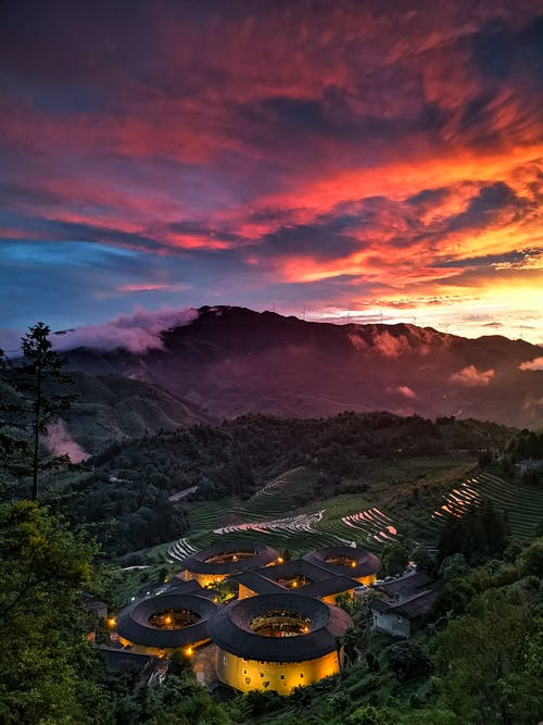 有关山峰, 山脉, 山谷的免费素材图片