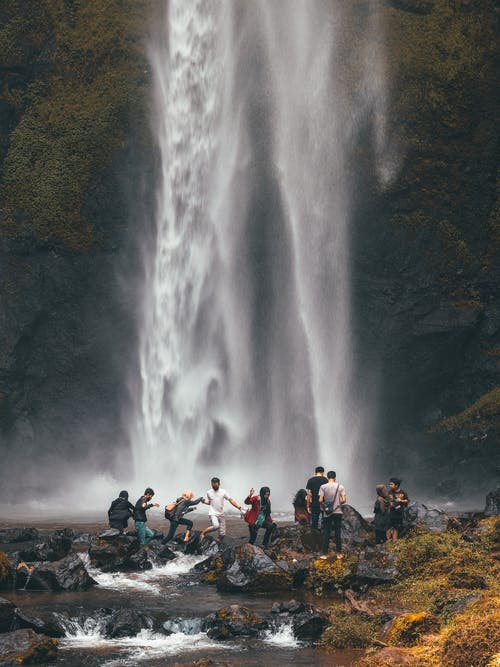 有关skogafoss, 人, 冒险的免费素材图片