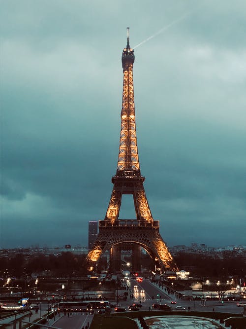 有关多云的天空, 巴黎, 旅行目的地的免费素材图片