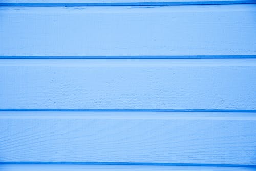 蓝色木墙与白漆 · 免费素材图片