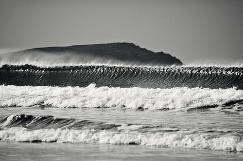 有关单色, 招手, 海的免费素材图片