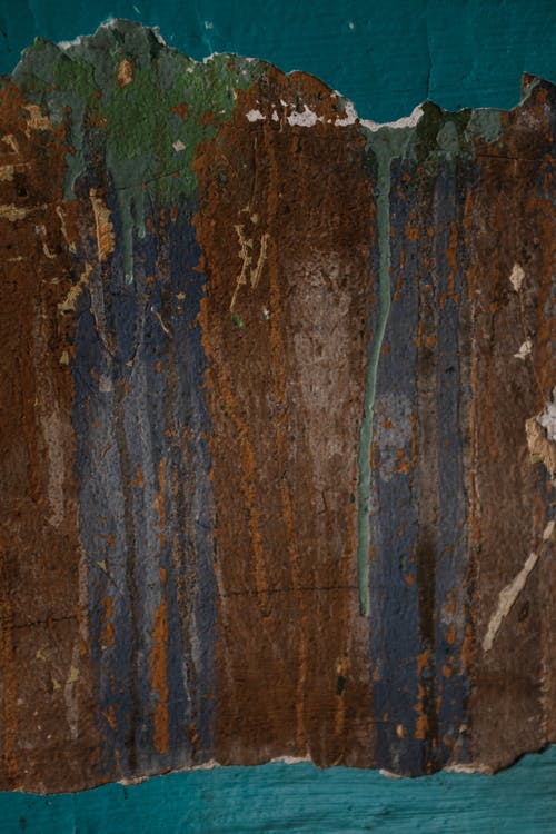 棕色和绿色木板 · 免费素材图片