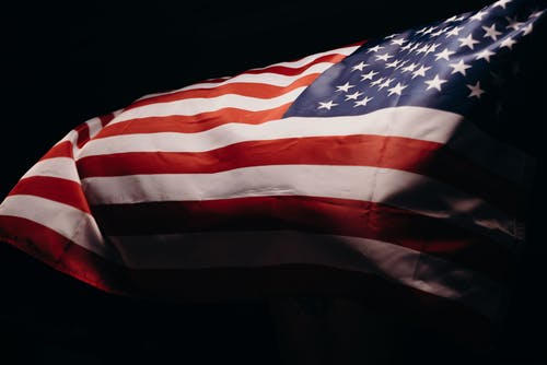 有关7月4日, 军人的）星章和臂章, 国旗壁纸的免费素材图片