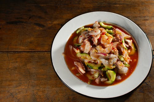 有关可口的, 大虾, 小黄瓜的免费素材图片