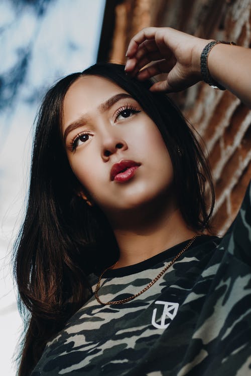 有关人脸, 从下面, 休闲的免费素材图片