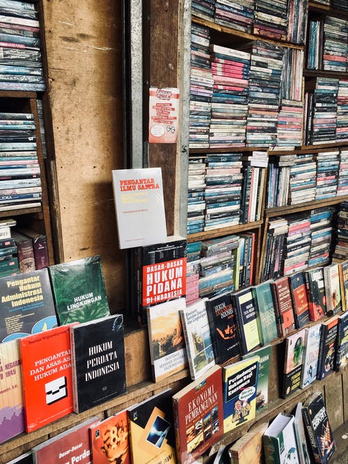 有关图书, 图书馆, 垂直拍摄的免费素材图片