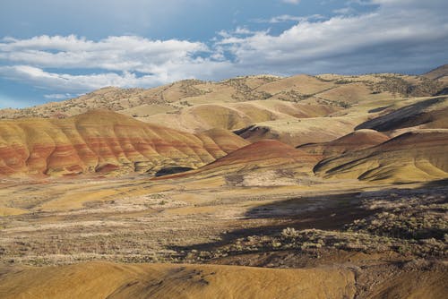 有关丘陵, 俄勒冈州, 地质学的免费素材图片