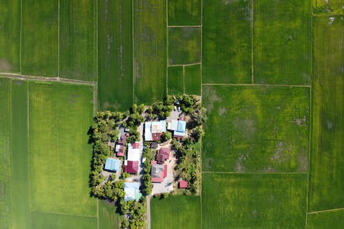 有关住, 住宅, 俯视图的免费素材图片