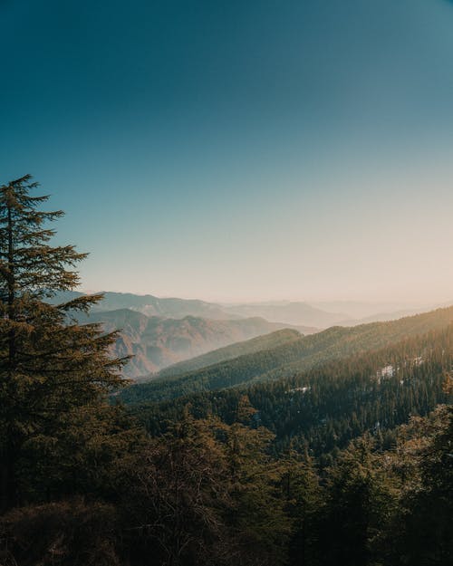 有关喜马偕尔邦, 山, 日出的免费素材图片