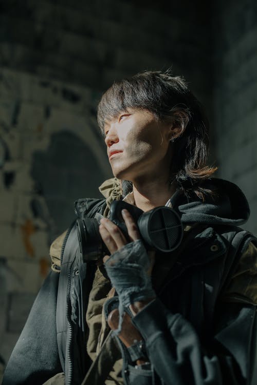 黑色皮夹克的男人 · 免费素材图片