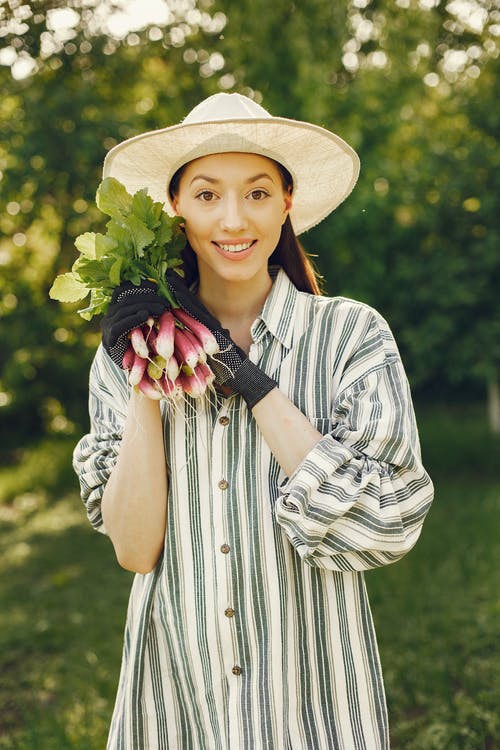 有关女人, 微笑, 收成的免费素材图片