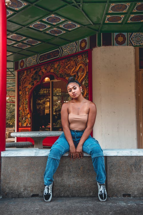 有关中空装, 亚洲建筑, 坐的免费素材图片