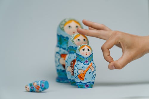 有关matrioshka, 人物, 俄罗斯套娃的免费素材图片