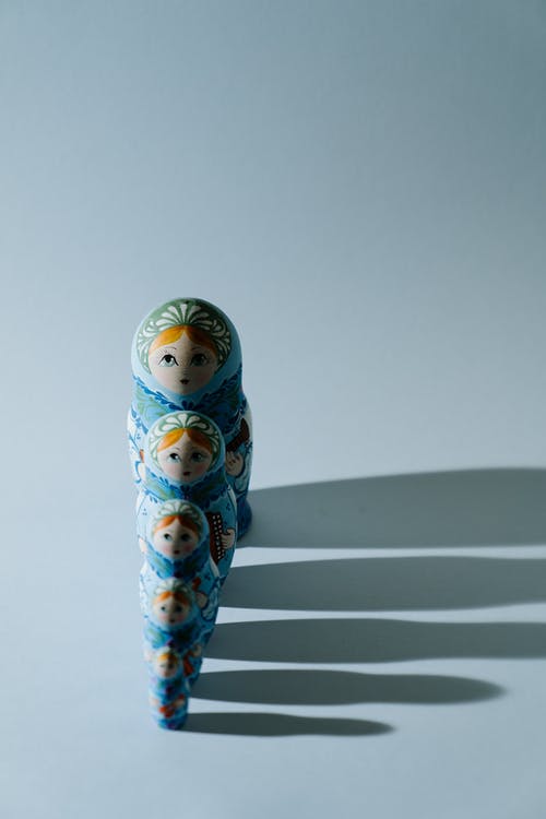 有关matrioshka, 体型, 俄罗斯套娃的免费素材图片