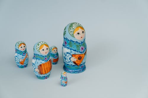 有关matrioshka, 体型, 俄罗斯套娃的免费素材图片